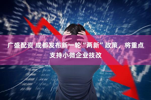 广盛配资 成都发布新一轮“两新”政策，将重点支持小微企业技改