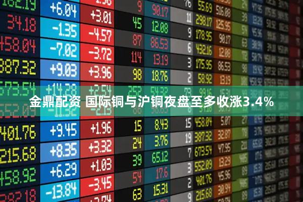 金鼎配资 国际铜与沪铜夜盘至多收涨3.4%